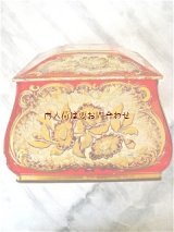 ビンテージ〜アンティーク☆　曲線の美しいブリキ缶