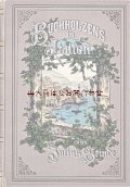 アンティーク洋書★ 冒険紀行　港の模様が素敵な古書　エンボス　