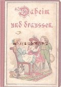 アンティーク洋書☆　素敵なイラスト　シャビーで素敵な童話•詩集　1900年頃　