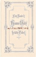 楽しい古本☆　1865年〜Hanne Nüte un de lütte Pudel　復刻版