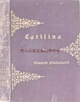 アンティーク洋書☆　模様の素敵な小説　Calitilina 　1886年