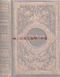 アンティーク洋書★　三方金　金彩　薔薇模様の豪華な古書　神学関係　