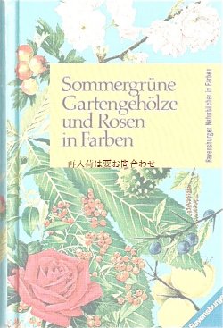 画像1: ボタニカル　古本★　 ボタニカル　アート　図鑑 夏のお庭の花々の本　薔薇　落葉樹　低木
