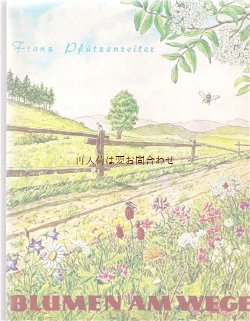画像1: 楽しい古本★　自然×植物画　50年代　道に咲く花々の本　