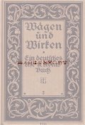 アンティーク洋書★ ドイツ　Wägen und Wirken イラスト　３８点  