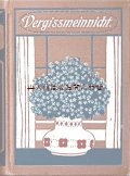 アンティーク洋書★ 　忘れな草の小さな古書　イラスト有り　詩人の言葉　フレーズ　