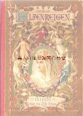 アンティーク☆　イラストと素敵な表紙のシャビーな古書　ダメージ有り 　妖精柄の古書　おとぎ話