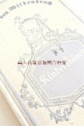 アンティーク洋書★　シャビーな古書　小さなバラ柄　物語　ロマンチック