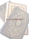 アンティーク洋書セット　ディスプレイ 　インテリア 　撮影にも☆　詩集や物語　茶系の古書　3冊セット　