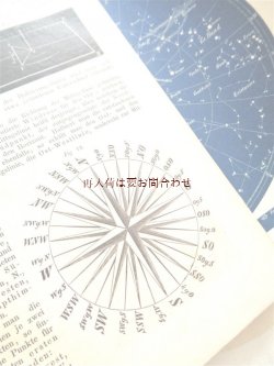 画像1: アンティーク★天文地理学　星図　木版　イラスト　1879年　折り込み図版付　　