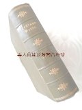 アンティーク洋書☆ 背表紙の模様の素敵な古書　レッシング作品集　イラスト有