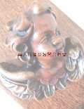 アンティーク 　古道具　古い天使の壁飾り　ワックス　蝋　　エンジェル
