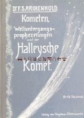 アンティーク洋書☆ 流れ星 ハレー彗星の本　宇宙　終末予言　1901年　天文　Kometen , Halleysche komet 