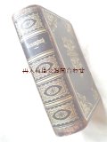 アンティーク洋書★ 豪華装丁　重厚　レザーの讃美歌集　信仰　精神　ルター　三方金 