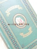 アンティーク洋書★　天使の絵柄が素敵な古書　エンボス　英国　バイロン詩集　
