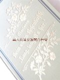 アンティーク洋書　金彩　バラ柄表紙 背表紙の美しい古書　美品　Ian Maclaren 　スコットランドの物語　1900年