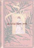 アンティーク洋書★　表紙の素敵な古書　　シャビーなリネン表紙　物語　