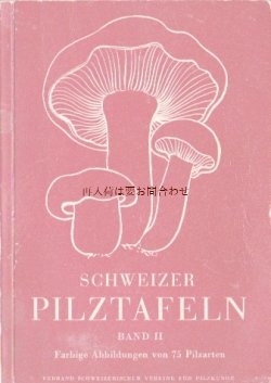 画像1: 楽しい古本☆　レトロ　可愛い　スイスのキノコの小さな図鑑　　４０年代　イラスト　多数