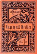 アンティーク洋書★　エンボス　天使　花柄の古書　アドルフ・クニッゲ　　鴎外訳　智恵袋の原作