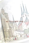 楽しい古本★ ドイツの街　　昔の風景コレクション　　モノクロ　　カラー　　ビーダーマイヤーの旅　