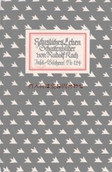 インゼル文庫　　希少☆　　30年代　 家庭生活　シルエットの本 　Rudolf Koch　作品集　