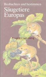 楽しい古本☆　哺乳類　イラスト多数　リス　ネズミ　うさぎ　コウモリ他　ヨーロッパの哺乳類の図鑑　　　