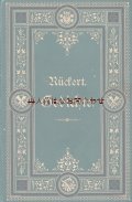 アンティーク洋書★　リュッケルト　詩集　　深い緑色　1884年　装飾的デザインの美しい古書　　Gedichte von Friedrich Rückert