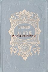 アンティーク洋書★ エンボス　美装丁　手のひらサイズの　小さな詩集　　作品集　 Damane Album