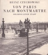 アンティーク　洋古書　　昔の写真が素敵なパリの本　かつての風景　建造物　　街並み　ドイツ語