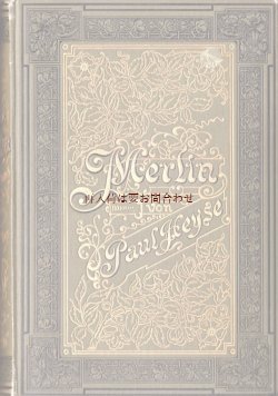 画像1: アンティーク☆エンボス　植物モチーフ　バラ柄　　美装丁本　　パウル・ハイゼ　小説　　1892年