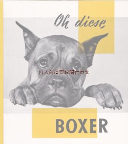 画像1: アートな古本☆　モノトーン　　　写真集　　　ボクサー犬のアートな古書　　ドッグ　フォト　ブック