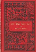 アンティーク洋書★美品　　エンボスお花柄の赤い物語　　Der Lar 　ウィルヘルム・ラーベ　