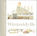　アートな古本　☆動植物のイラスト　　冬景色と動物　　　自然　　　　マジョレイン・バスティン　小物語詩　　ドイツ語版
