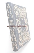 確保品　アンティーク洋書★ エンボス　美装丁　手のひらサイズの　小さな古書　　バロック愛の詩集