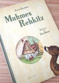 アートな古本★ハンガリーの絵本　ブタペスト　ドイツ語版　　小鹿柄の絵本　　山の家の風景　カラフル　イラスト　レトロ