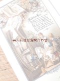 アートな古本☆昔の風景が美しい古書　 クリスマスの童謡や物語の本　天使　　楽譜付　素敵な挿絵　イラスト　