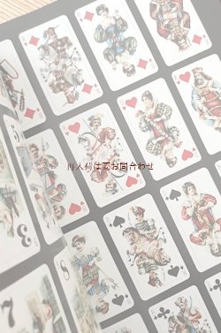 画像1: アートな古本★　カードデッキの本　トランプ　カードゲーム　 昔のカードのイラスト多数　