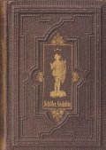 アンティーク洋書★ 希少　1870年代の詩集　エンボス金彩　　詩集　フリードリッヒ・フォン・シラー　詩の作品集