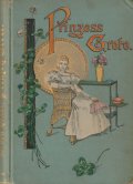 アンティーク洋書★女性とクローバーのイラストが素敵な古書　 