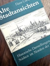 アンティーク洋書★ドイツ北部　古い街の絵集　DDR 　景観　地図　街と歴史　