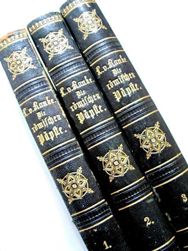 革装丁【フランス製の古い洋書】3冊セット インテリア 古書