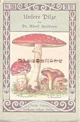 画像: アンティーク紙もの☆　食用キノコと毒キノコ　小冊子