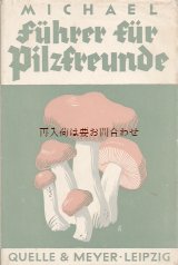 画像: アンティーク洋書☆　レトロなキノコ図鑑　きのこ　ガイド　1939年