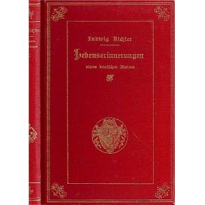 画像: アンティーク洋書★  　画家　Ludwig Richter の自伝　日記　手紙　1901年