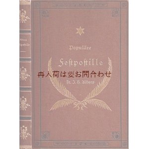 画像: アンティーク洋書★　裏表紙天使•背表紙十字架模様の古書　Populäre Festpostille