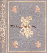 画像: アンティーク洋書★ 豪華型押し模様の古書　レッシング　作品集（8）　1856年　