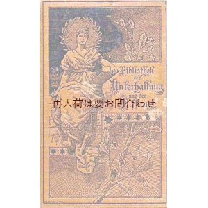 画像: アンティーク洋書☆　Bibliothek der Unterhaltung und des Wissens　小説集　1891年　