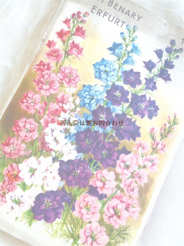 画像1: アンティーク☆　素敵な花柄の小冊子　ガーデニング　　お花のカタログ　