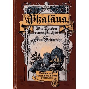 画像: アンティーク洋書☆ 美　イラスト表紙　　Phaläna　1896年