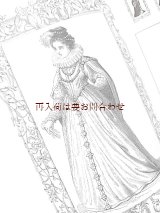 画像: フランス古書☆　古代の衣服の本　服飾　コスチューム　衣装　ファッション　白黒　服飾イメージ　 